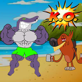 zig sharko fighting game biểu tượng