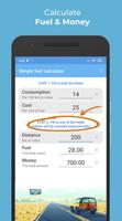 😊 Simple fuel calculator Affiche