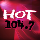 آیکون‌ Hot 104.7