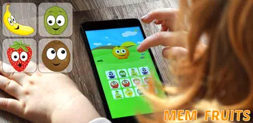 Mem Fruits: pop fruit pairs