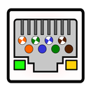 Ethernet RJ45 pinout + colors APK