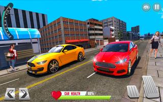 City Taxi Car Driving Game capture d'écran 3