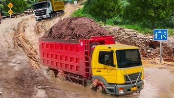 Truck Simulator : Mud Roads تصوير الشاشة 1