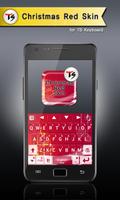 Christmas red for TS keyboard Affiche