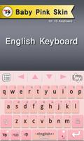 Baby Pink Skin for TS Keyboard ảnh chụp màn hình 1