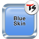 Blue Skin for TS Keyboard APK