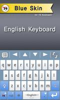 Blue Skin for TS Keyboard ảnh chụp màn hình 1