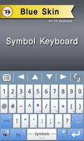 Blue Skin for TS Keyboard ảnh chụp màn hình 2