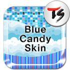 Blue Candy for TS Keyboard biểu tượng