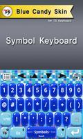 Blue Candy for TS Keyboard ảnh chụp màn hình 2