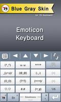 Blue Gray Skin for TS Keyboard ảnh chụp màn hình 3