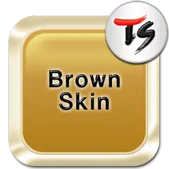 Скачать Brown Skin for TS Keyboard APK