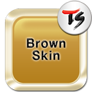 Brown Skin for TS Keyboard APK