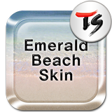 Emerald Beach for TS Keyboard أيقونة