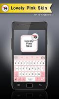 Lovely Pink for TS Keyboard পোস্টার