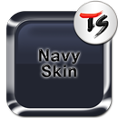 Navy Skin for TS Keyboard APK