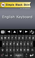 Simple Black for TS Keyboard Ekran Görüntüsü 1
