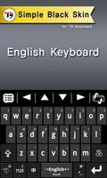 Simple Black for TS Keyboard ảnh chụp màn hình 1