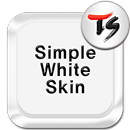 Simple White for TS Keyboard APK