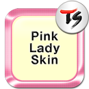 Pink Lady Skin for TS Keyboard APK