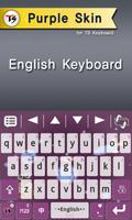 Purple Skin for TS Keyboard ảnh chụp màn hình 1