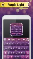 Purple Light for TS Keyboard poster