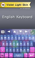 Violet light for TS Keyboard imagem de tela 1
