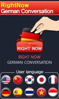 RightNow German Conversation poster