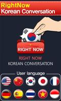 RightNow Korean Conversation Cartaz