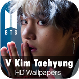 BTS - V Kim Taehyung Wallpaper HD Photos आइकन