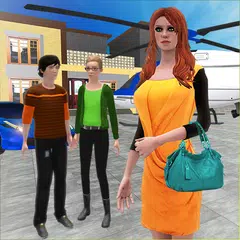 Baixar Simulador virtual de mãe bilionária APK