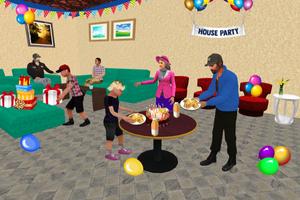 Virtual Grandma Simulator: Happy Family Fun اسکرین شاٹ 3