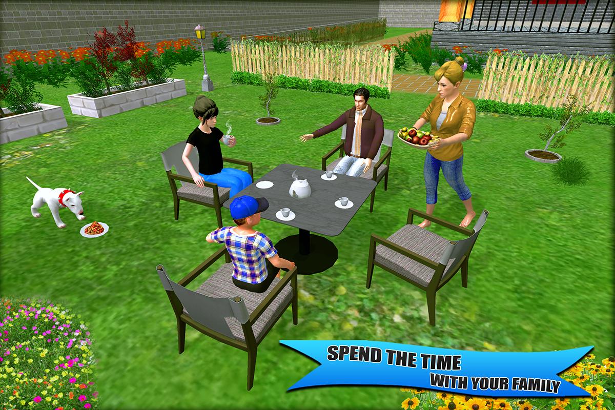 Виртуальная мачеха: сладкий семейный симулятор скриншот 11.