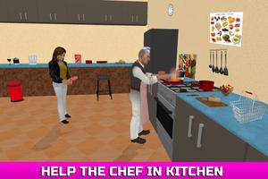 Virtual Waitress Simulator: Hotel Manager Game capture d'écran 2