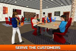 Virtuele serveerster-simulator: hotelmanager screenshot 2