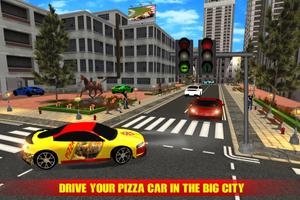 सिटी गर्ल सिम्युलेटर: पिज्जा डिलीवरी मज़ा स्क्रीनशॉट 1