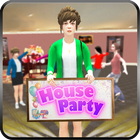 Icona Virtual Party House: Millionaire Happy Family