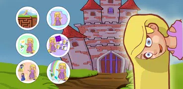 Princess Rapunzel  Interactive Mini Games