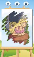 Princesse Raiponce - mini-jeux interactifs Affiche
