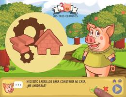 trois petits cochons histoire interactive capture d'écran 2