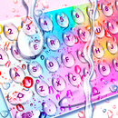 Color Rain Water Keyboard Live APK