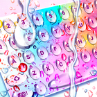 Color Rain Water Keyboard Live 圖標