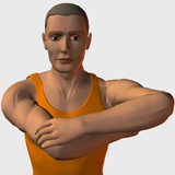 Stretching icon