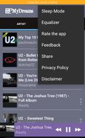 برنامه‌نما U2 عکس از صفحه