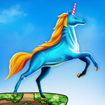 Rainbow Horse Run icon