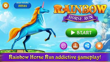 Rainbow Horse Run постер
