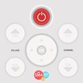 Controle remoto para tv - Smar