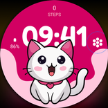 U001 Cute Cat Watch Face