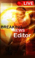 Breaking News Photo Editor โปสเตอร์