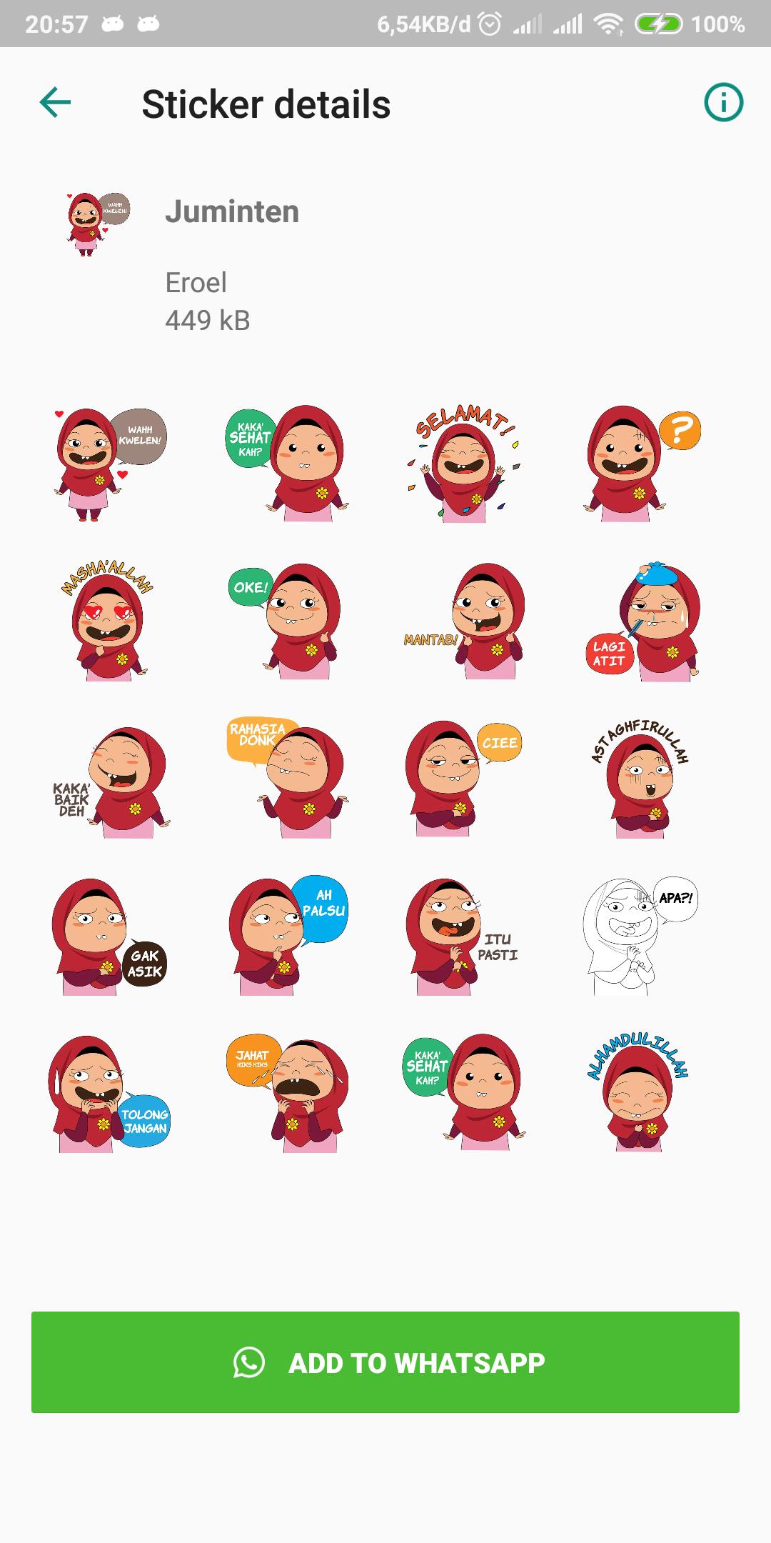  Stiker  Kartun Whatsapp  for Android APK  Download